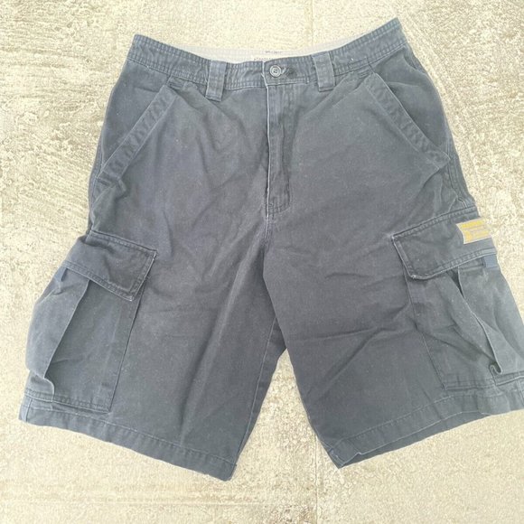 Aeropostale Men Shorts Navy Blue Cargo Cotton Shorts Size 30 A87 - Picture 4 of 8